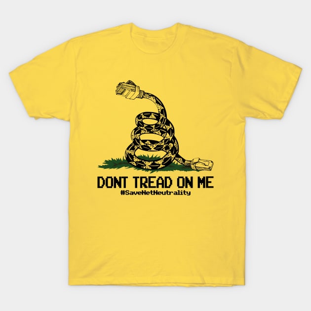 Dont Step On Me: Save Net Neutrality T-Shirt by er3733